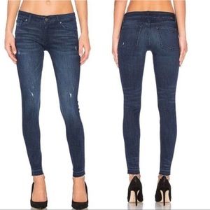 DL1961 Emma Power Legging Stark Dark Wash Skinny Jeans Mid Rise Women’s Size 25